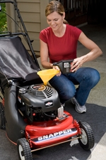 Briggs and stratton online snapper lawn mower oil